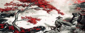 Gaming Mouse Pad XL TR0223 Ghost of Tsushima