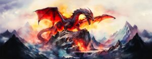 Gaming Mouse Pad XL TR0384 Dragon