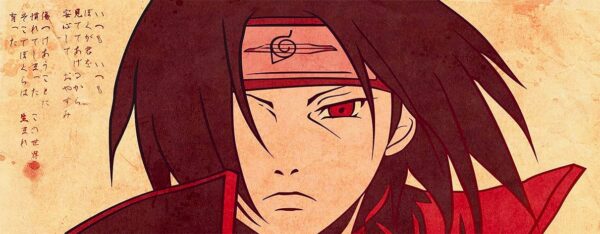 Gaming Mouse Pad XL TR0505 Naruto Itachi Uchiwa